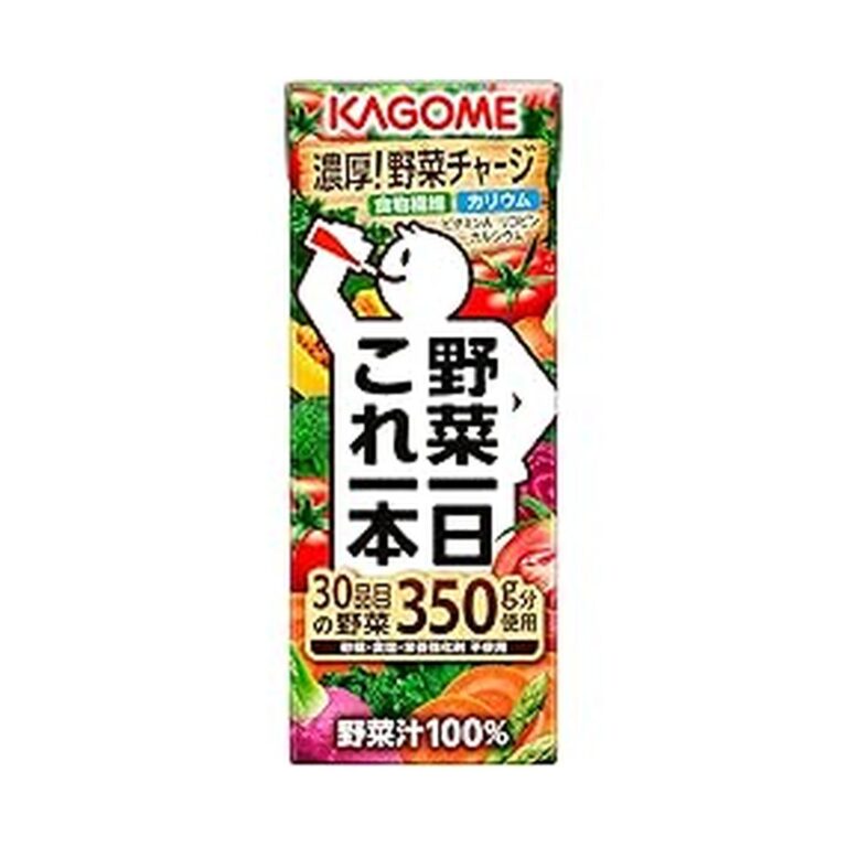 【スマイルSale】【51%OFF】【1,571円（定期便1,492円）】 カゴメ 野菜一日これ一本 200ml×24本