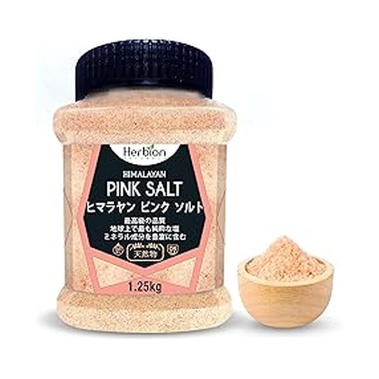 【50%OFF】【999円】 Herbion Naturals ヒマラヤ ピンク ロック ソルト 天然塩 細粒 1.25kg