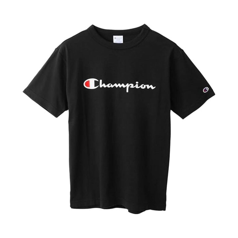 【69%OFF】【1,090円】 チャンピオン メンズ 綿100% 定番 スクリプトロゴプリント ショートスリーブTシャツ