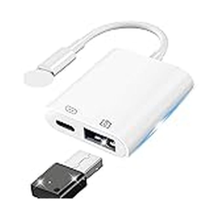 【70%OFF】【629円】 FDWSER 2in1 ライトニング USB3.0 高速伝送 変換アダプタ