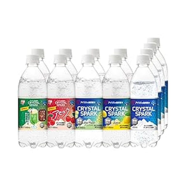 【1本49円】【1,180円】 アイリスオーヤマ CRYSTAL SPARK 5種飲み比べセット 500ml×12本