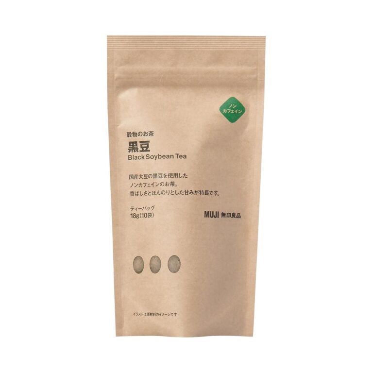 【253円】 無印良品 穀物のお茶 黒豆 ノンカフェイン 1.8g×10袋