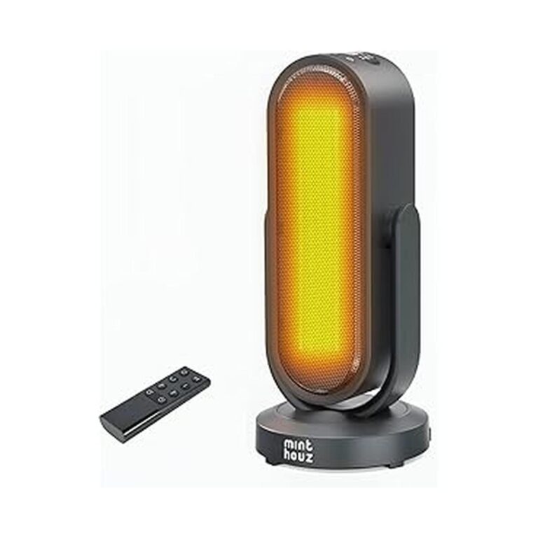 【30%OFF+15%OFF】【6,759円】 Minthouz 700W/1200W 8～15畳 3秒速暖 ECO省エネ 左右120°上下55°首振り セラミックファンヒーター 【送料無料】