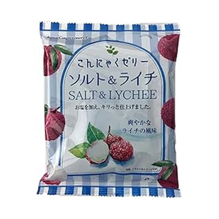 【48%OFF】【1,280円】 ジェーシーシー こんにゃくゼリー ソルト＆ライチ 6個入×15個