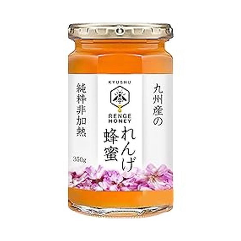 【スマイルSale】【43%OFF】【1,425円（定期便1,354円）】 こだわりの無添加専門店 非加熱 九州産 れんげはちみつ 350g