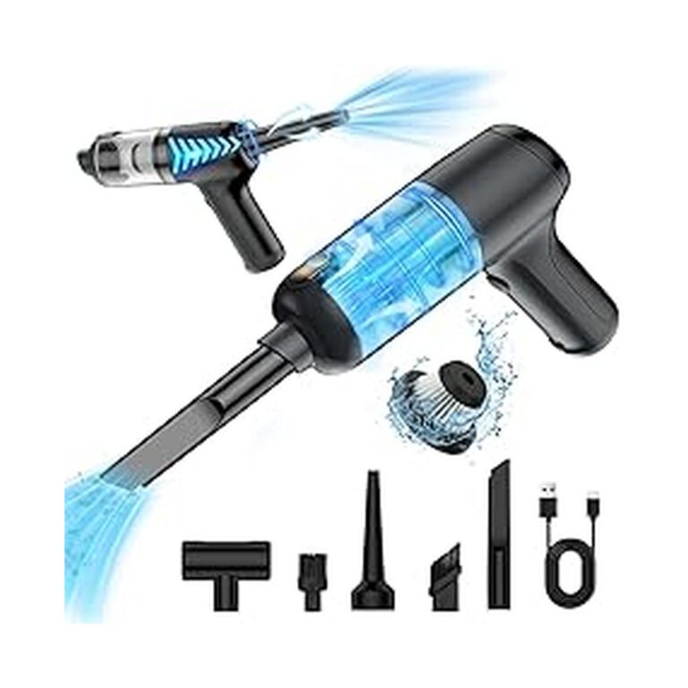 【980円】 DAYUIRA USB充電式 吹き飛ばし/吸い込み/空気入れ/空気抜き 28000Pa ハンディクリーナー