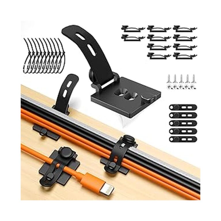 【10%OFF+65%OFF】【472円】 Viaky 粘着テープ・ネジ・結束バンド対応 3way 2段階調節 シリコンバンド付き ケーブルクリップ 10個セット